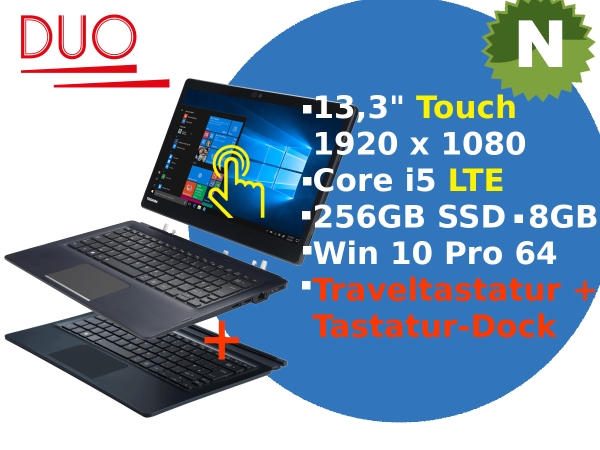 TOSHIBA X30T-E-13M -DUO  NEU